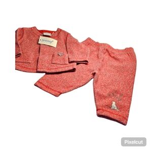 New Jacadi Size 6 Months Matching Top and Pants